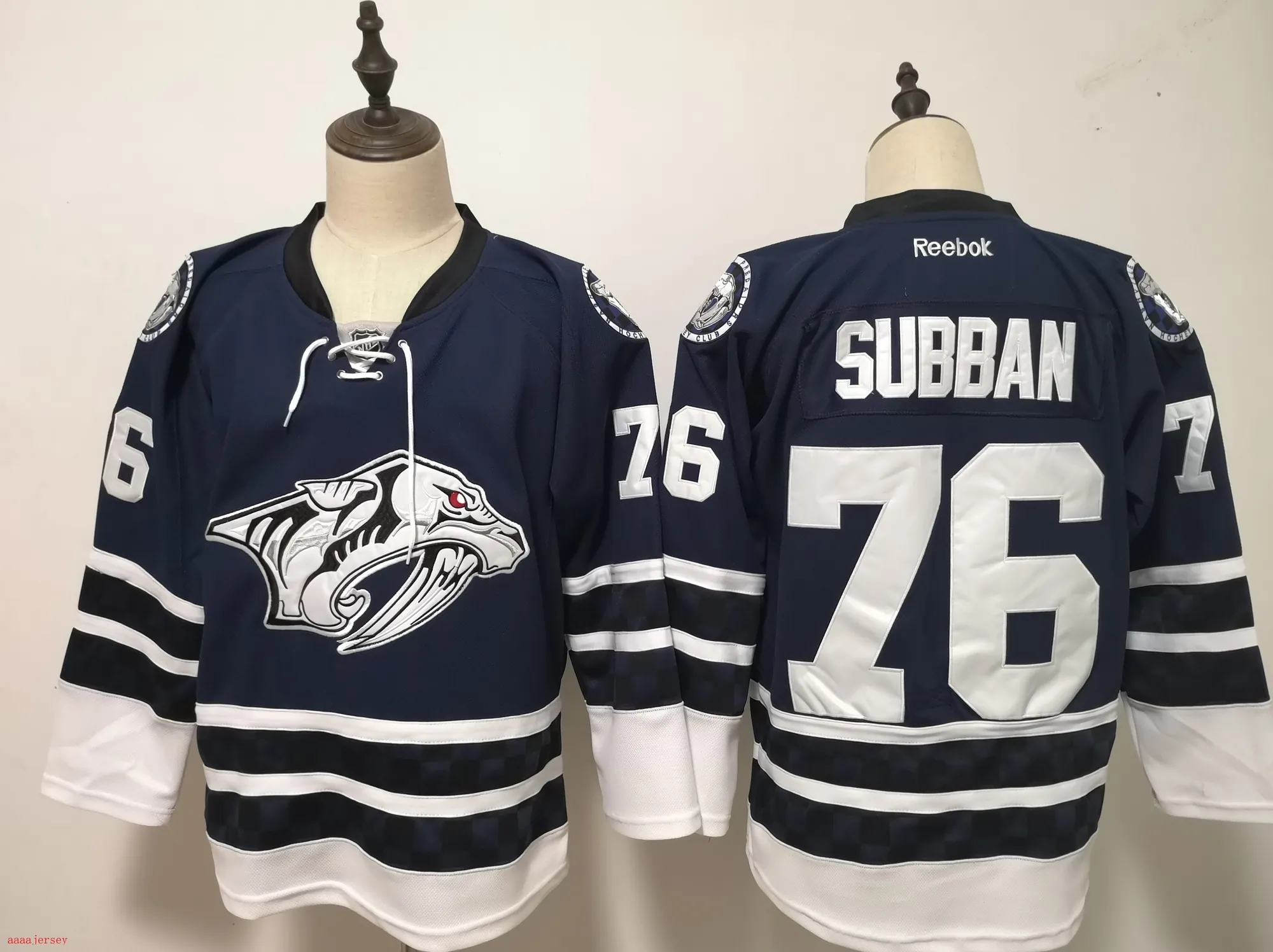 Nashville Predators ice hockey jersey M-3XL 纳什维尔掠夺者冰球服 5