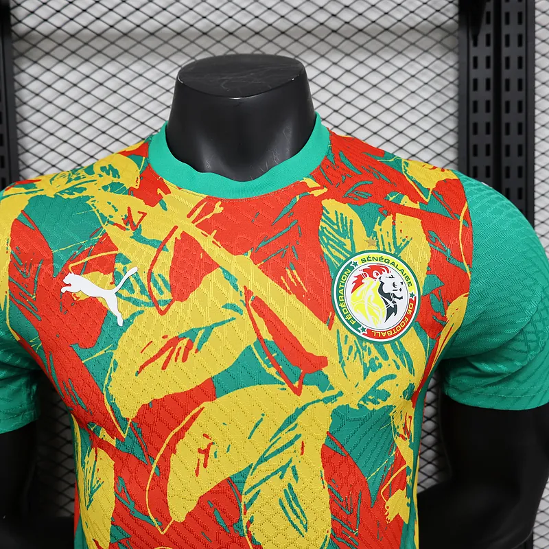 24-25 Senegal Pre-Match Kit Player Version Shirt Soccer AAAAJersey Yupoo 7