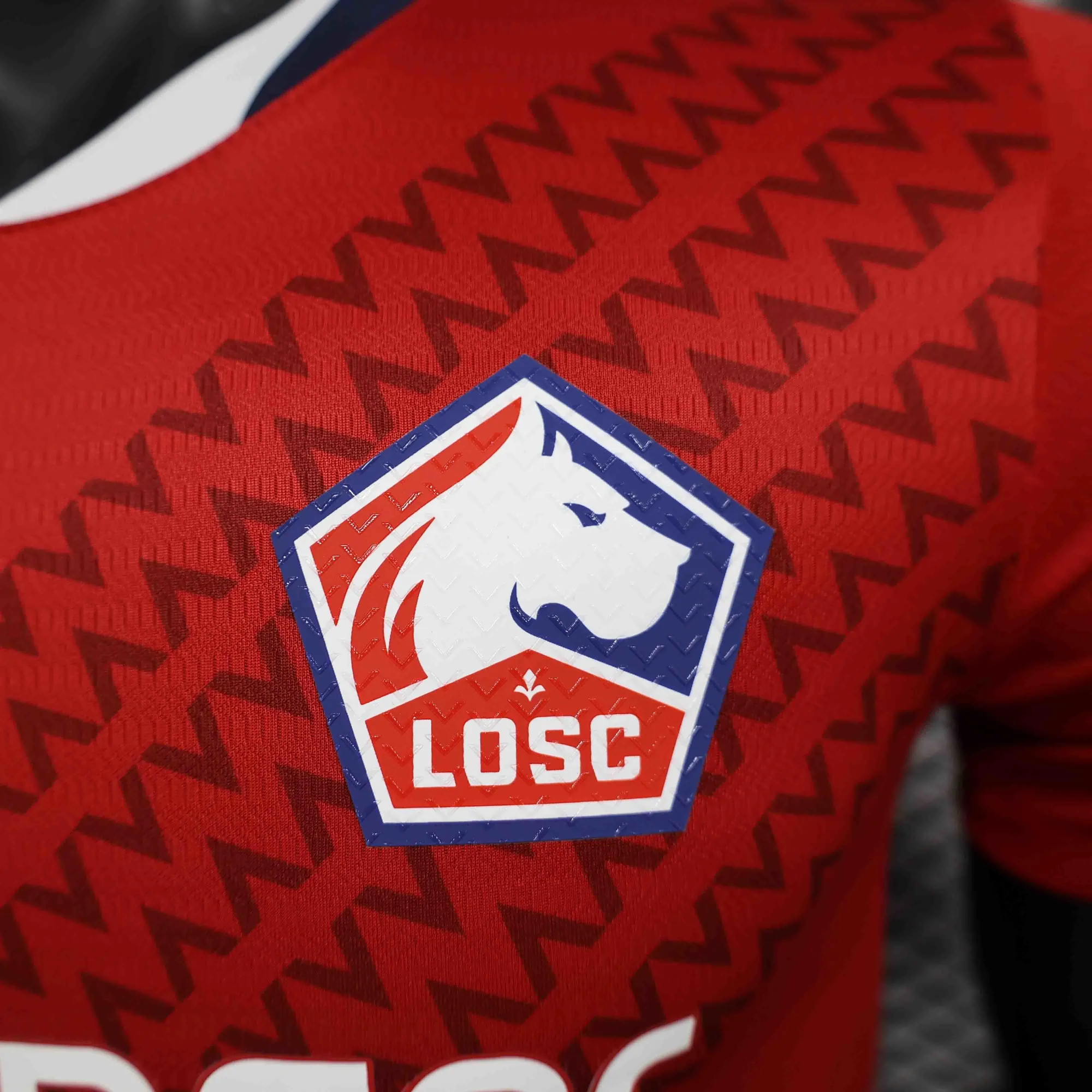 24-25 Lille Home Kit Player Version Shirt Sport AAAAJersey Yupoo 2