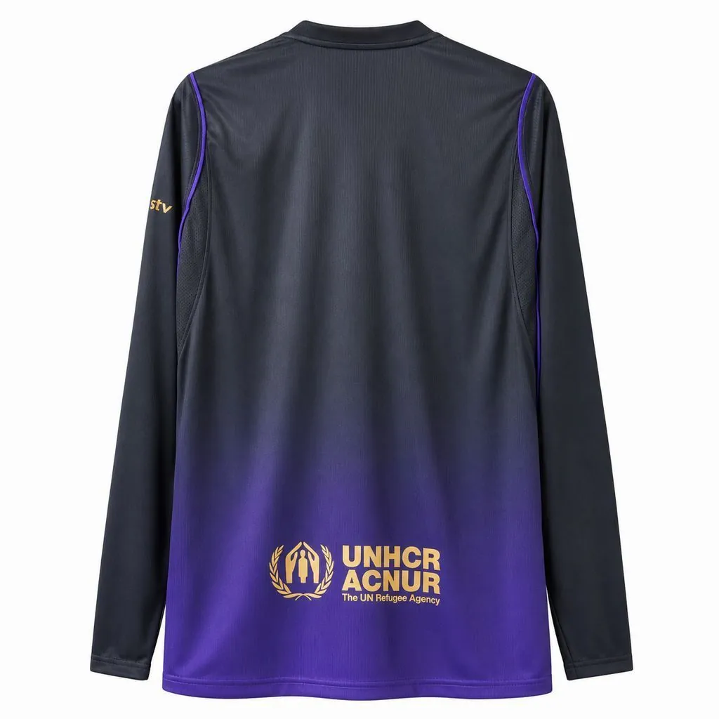 26-27 Barcelona Mens Away Kit Football Long Sleeve T-Shirt AAAAJersey Supply Yupoo 9 4