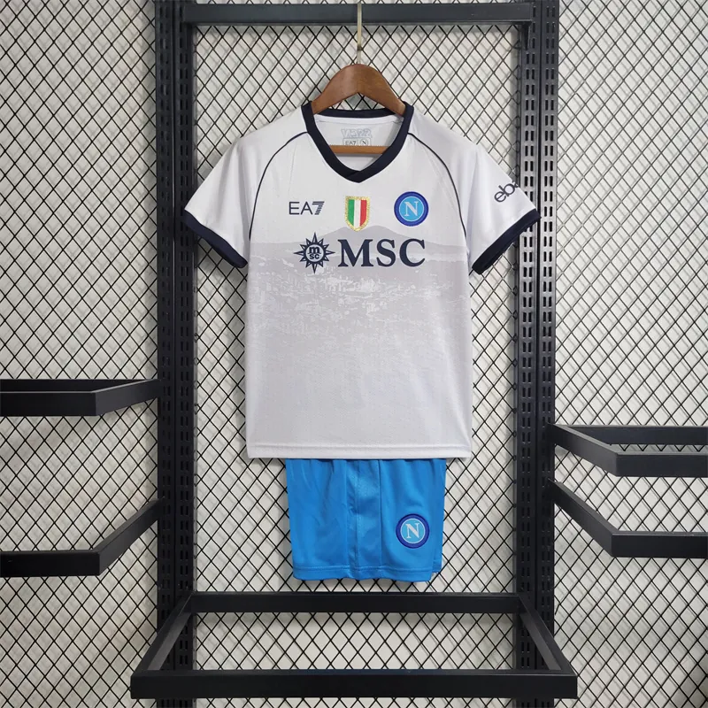 23-24 Kids Napoli away size 16-28 Football Shirt 10
