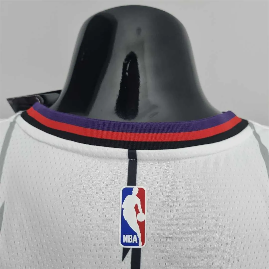 Toronto Raptors VANVLEET#23 White NBA Jersey 8