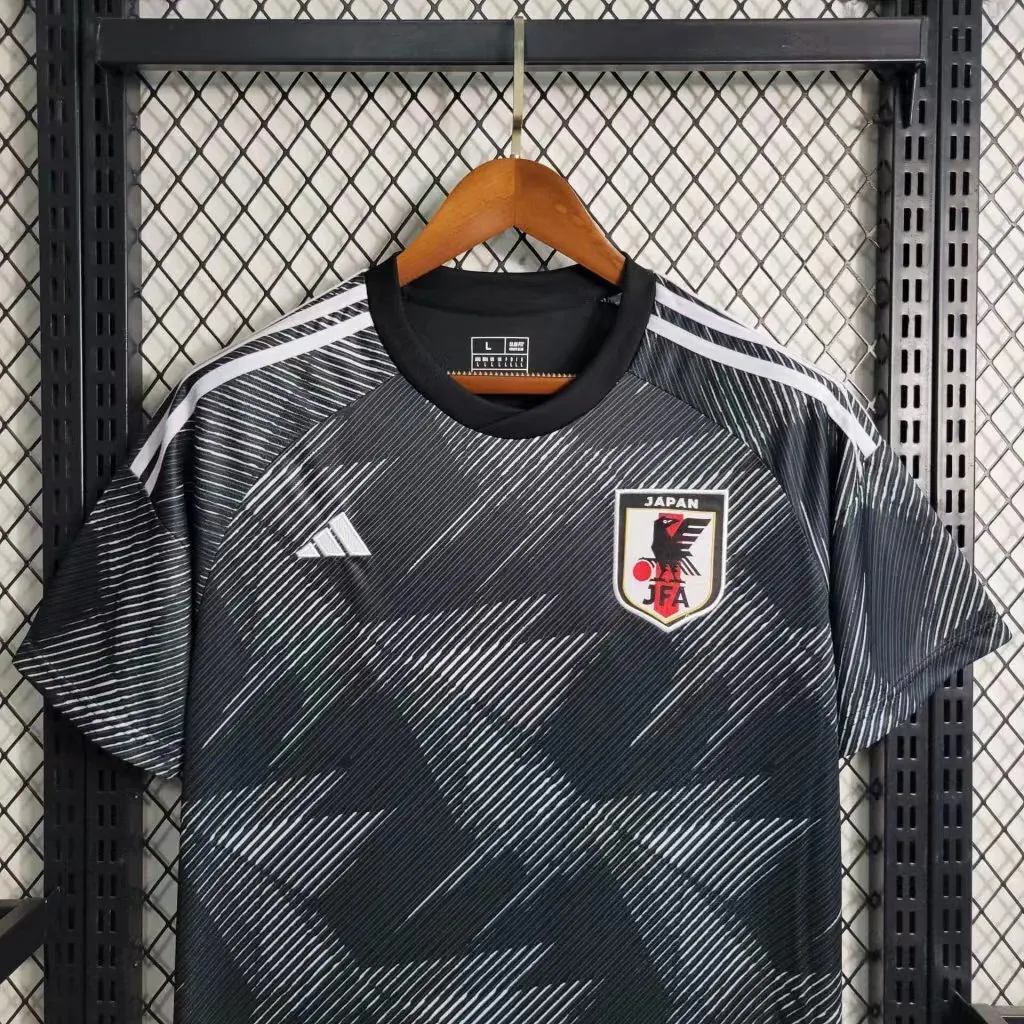 2023 Japan black S-XXL Cheap Soccer Jerseys 3