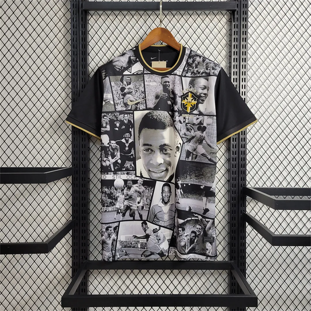 Brazil PELé Commemorative black 8