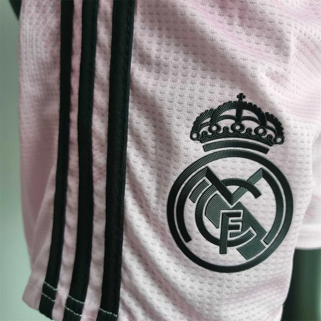 22-23 Real Madrid Y3 pink kids kit 2