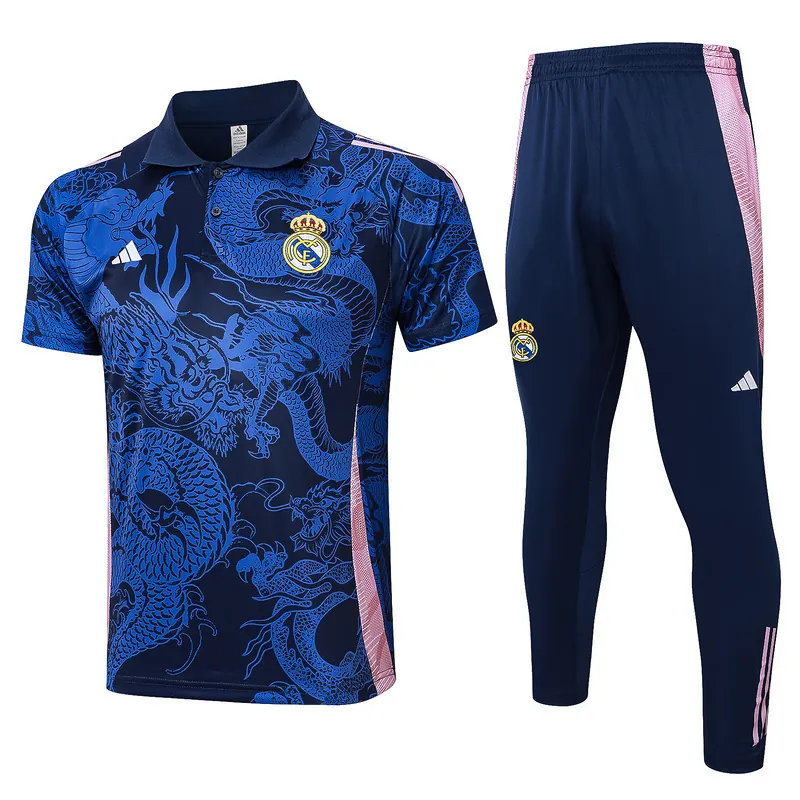 24-25 Real Madrid Polo Football Shirts 3