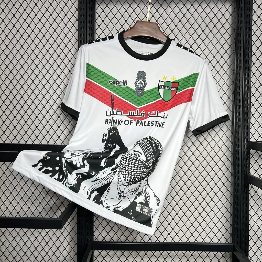 24-25 Club Deportivo Palestino White Special Edition Soccer Uniforms Soccer AAAAJersey Yupoo 3