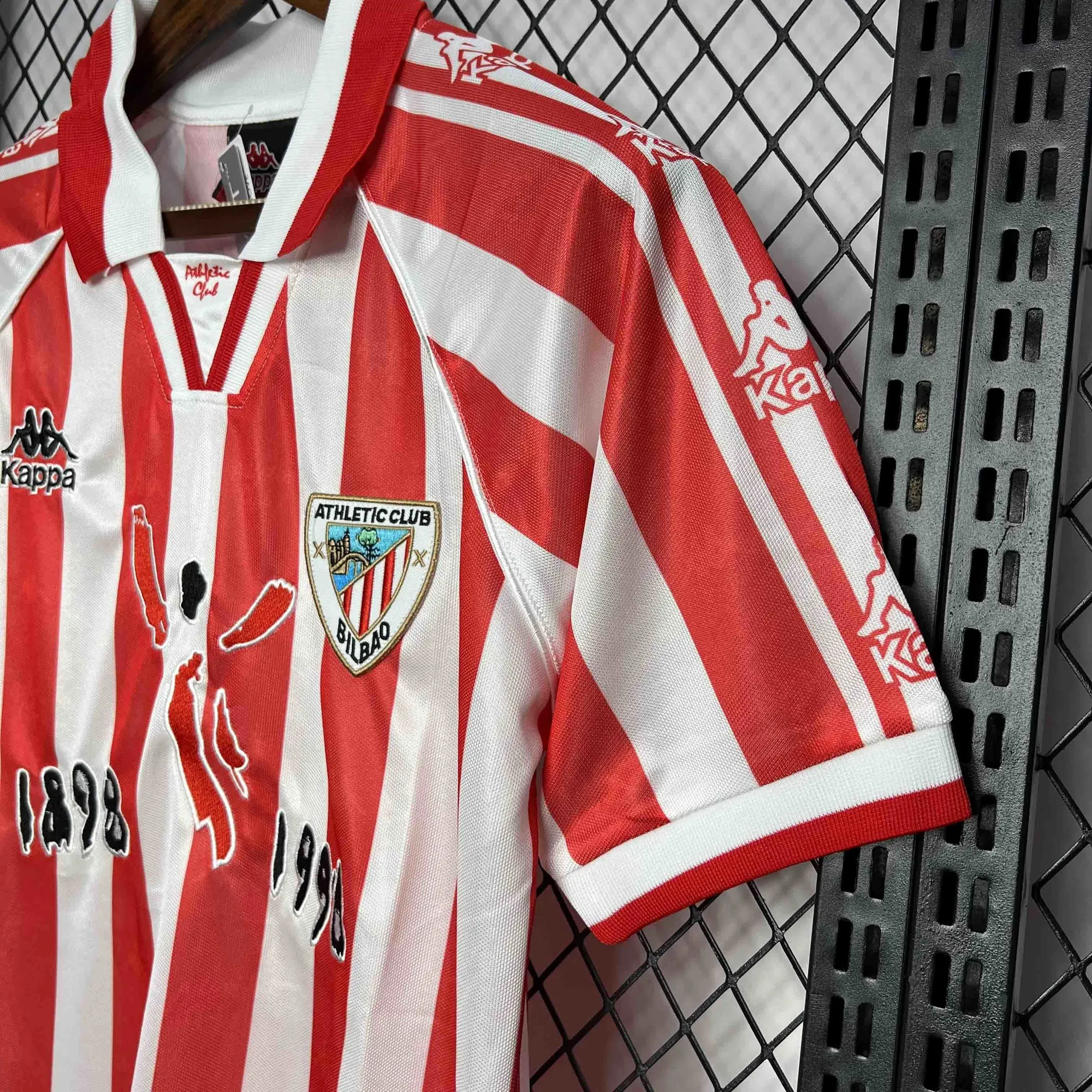 97-98 Athletic Bilbao Home Retro Kit Football Apparel AAAAJerseys Dropshipping Yupoo 3