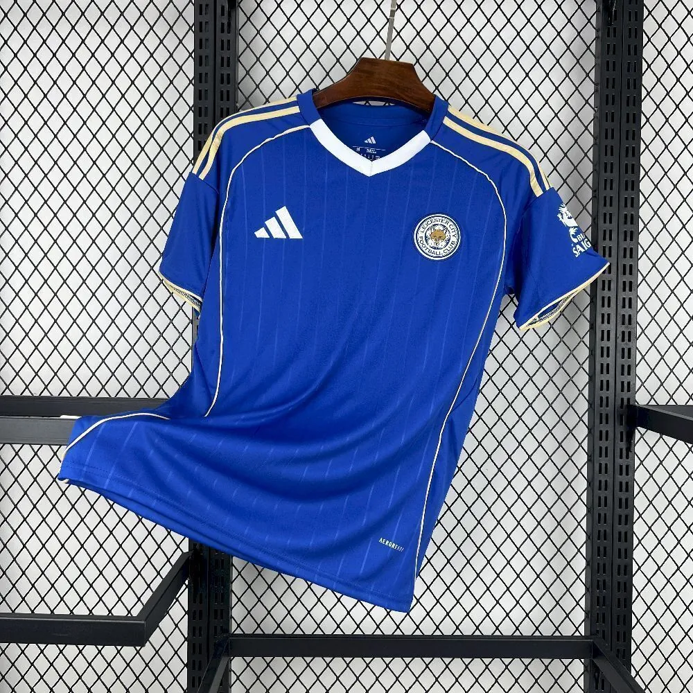 25-26 Leicester City Home Kit Football Uniforms Sport T-Shirt AAAAJersey Cheap Yupoo 5