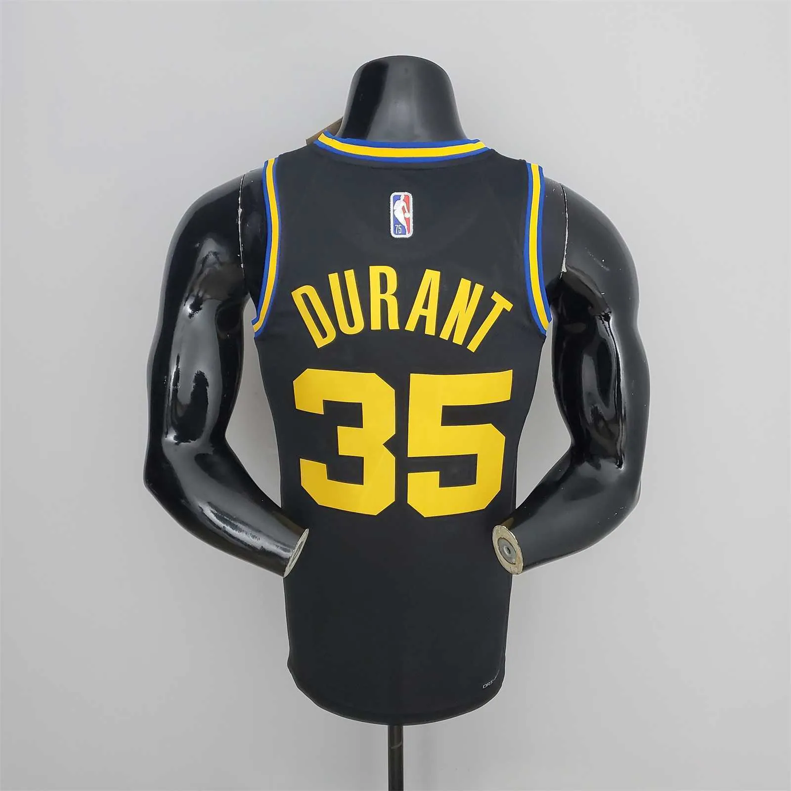 2022 Season Durant #35 Warriors City Edition Black NBA Jersey 2