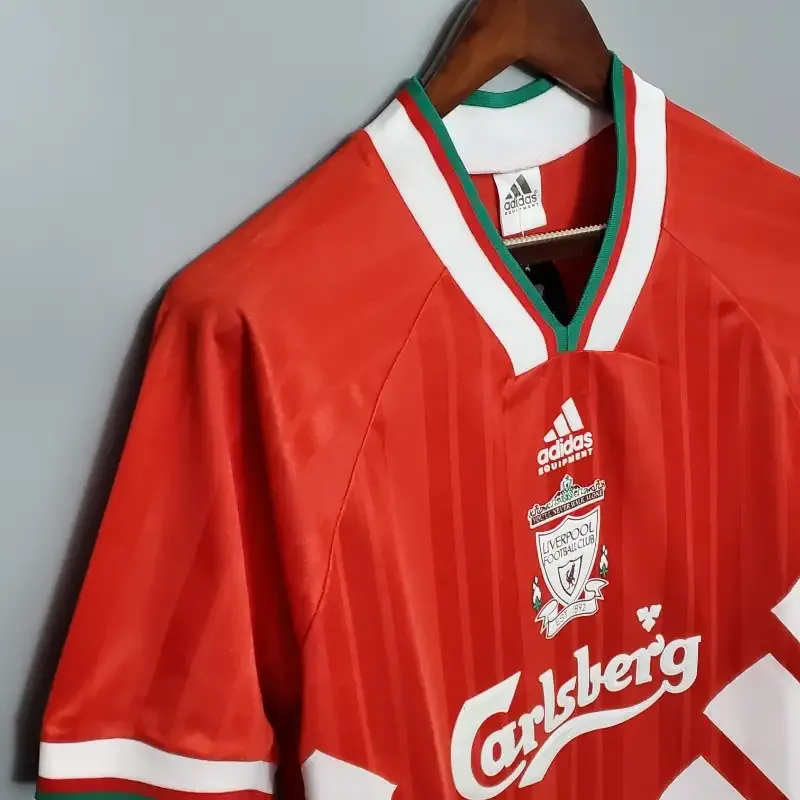 93-95 Retro Liverpool Soccer Jersey Home S-2XL 1