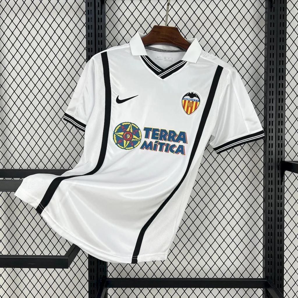 00-01 Valencia Home Retro Kit Vintage Shirt AAAAJersey Supplier Yupoo 5