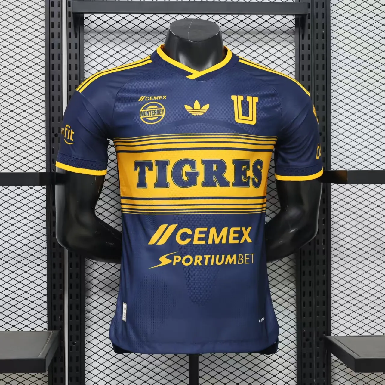 26-27 Tigres Mens Away Kit Player Version Football T-Shirt AAAAJersey Supply Yupoo 9 2