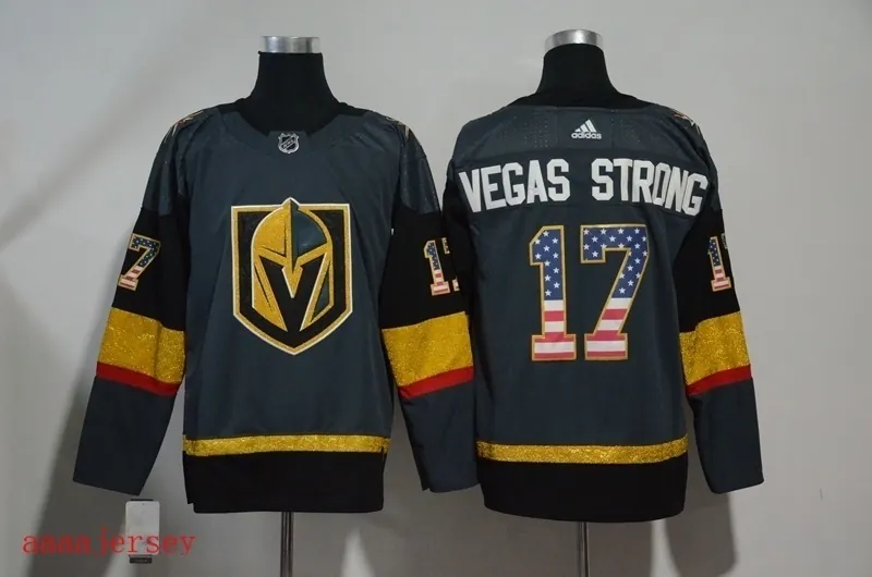 Vegas Golden Knights ice hockey jersey M-3XL 维加斯金骑士队冰球服 4