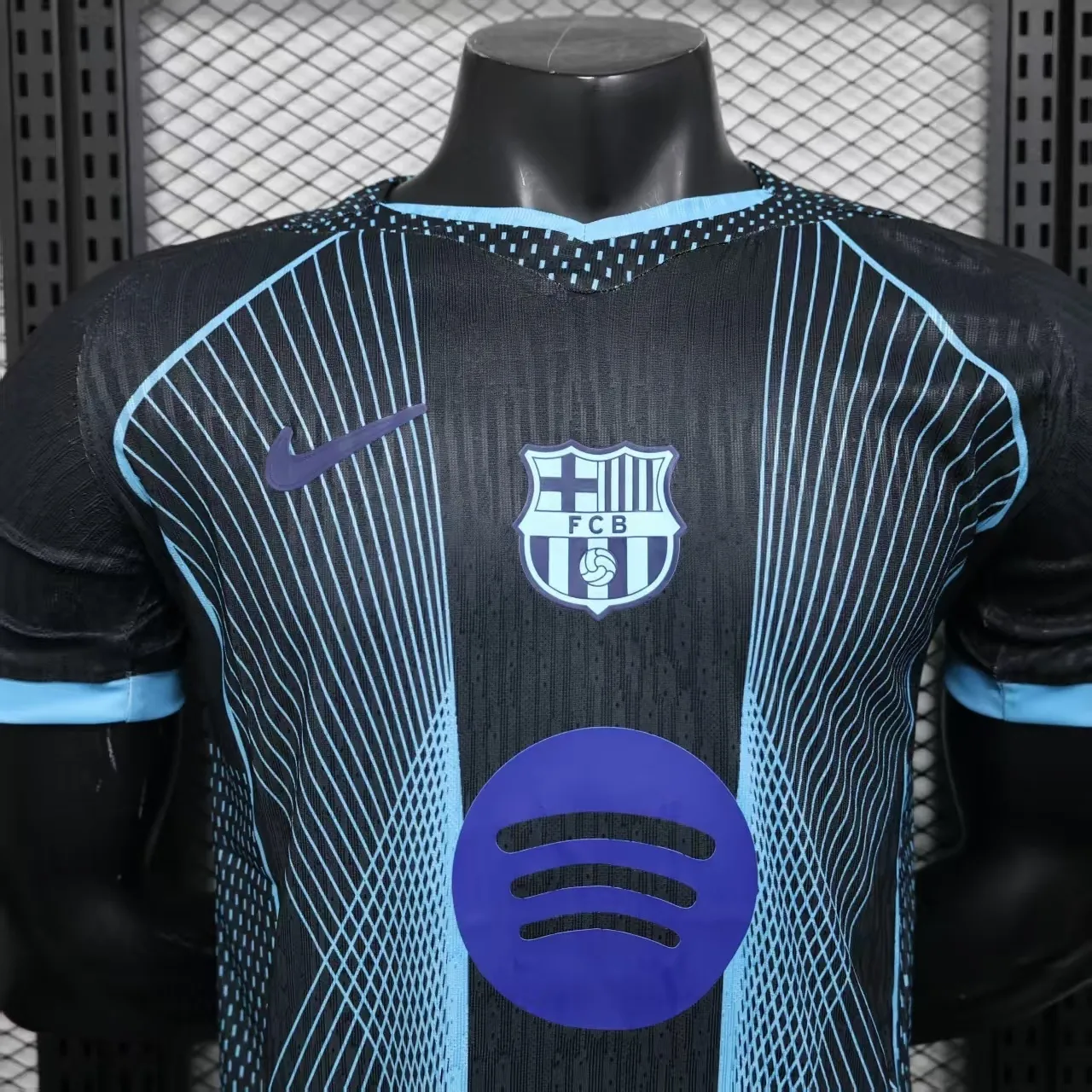 25-26 Barcelona Special Edition Navy Kit Player Version Soccer été Maillot AAAAJersey Supplier 2