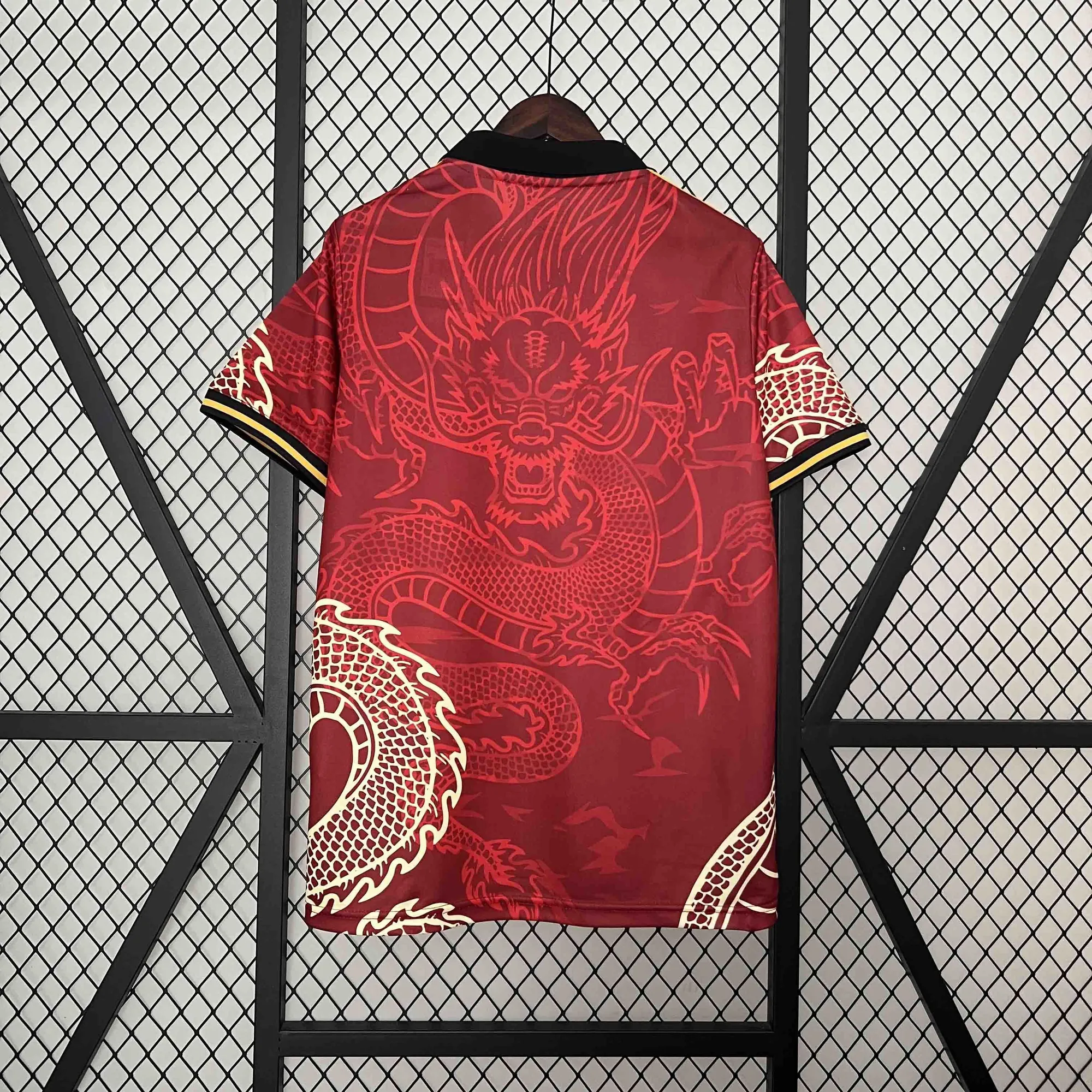 24-25 Real Madrid Red Dragon Special Edition Shirt Soccer AAAAJersey Yupoo 2