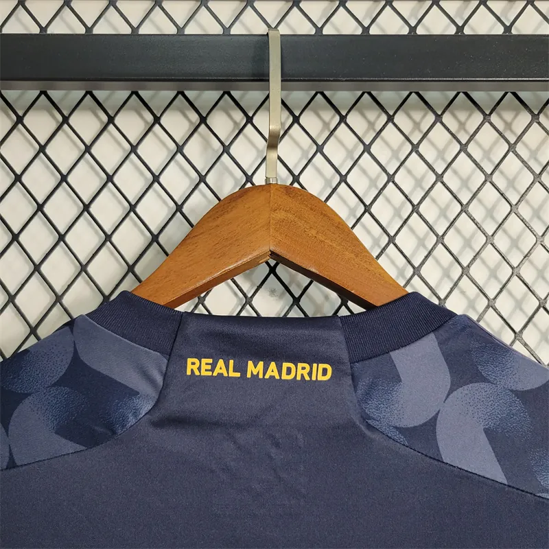 23-24 Real Madrid away long sleeved size S-3XL Soccer Jersey 7