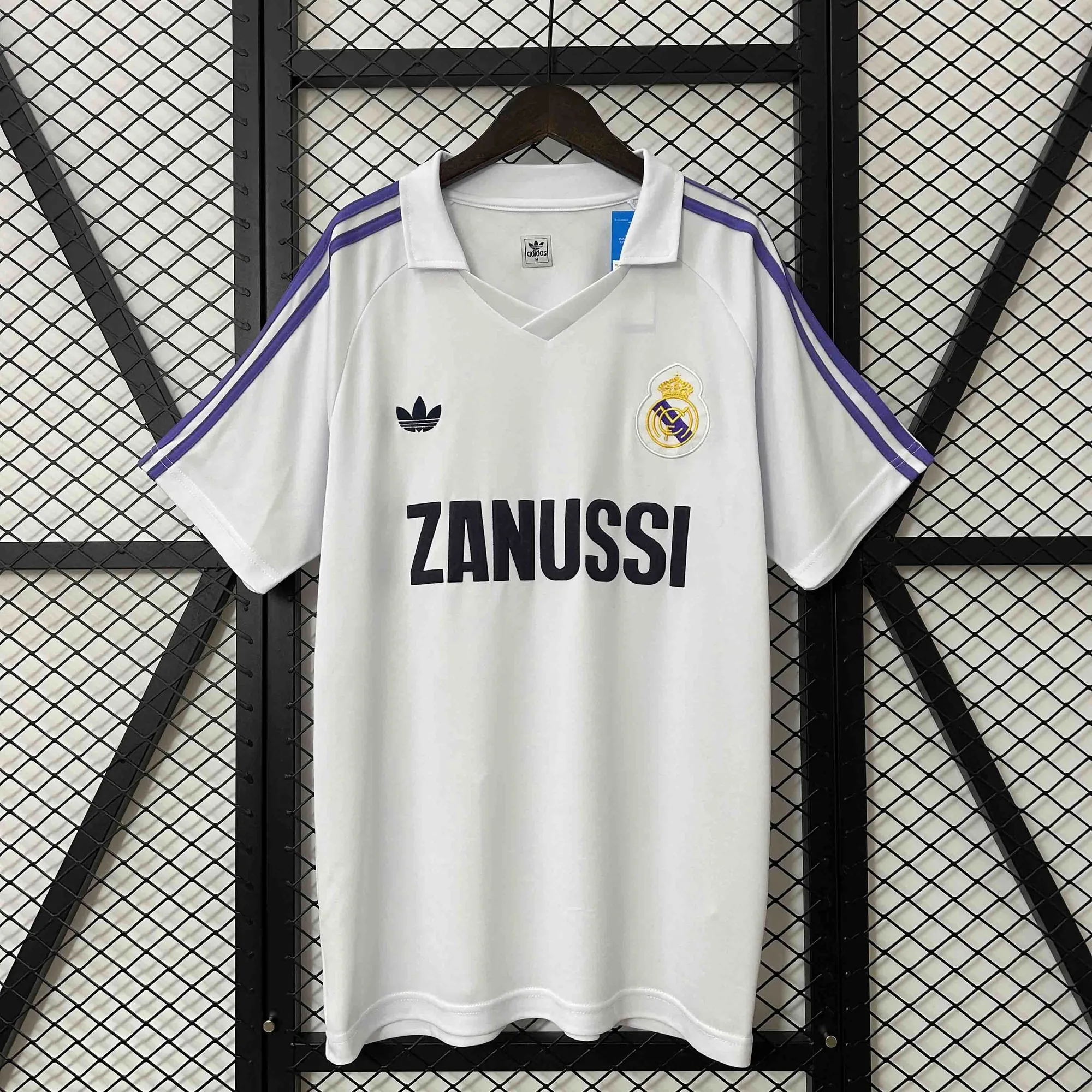 84-85 Real Madrid Home Retro Kit Vintage Shirt AAAAJersey Supplier Yupoo 6