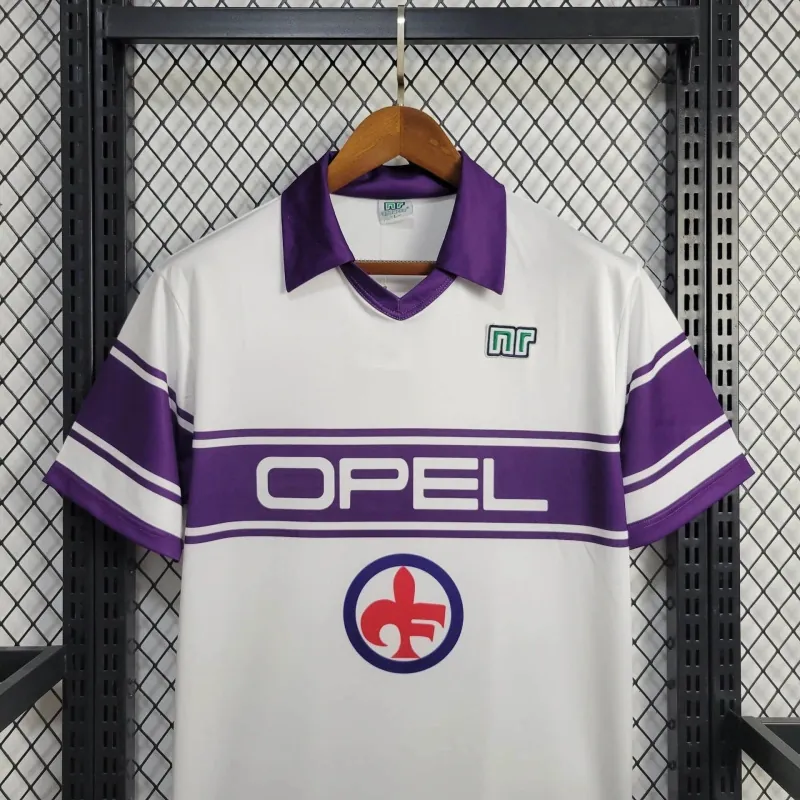 84-85 Fiorentina Away Retro Kit Vintage Shirt Football AAAAJersey Supplier 3
