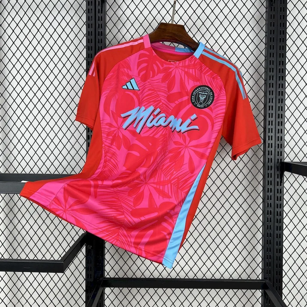 25-26 Inter Miami Red Kit Special Edition Soccer AAAAJersey Yupoo S-2XL 4