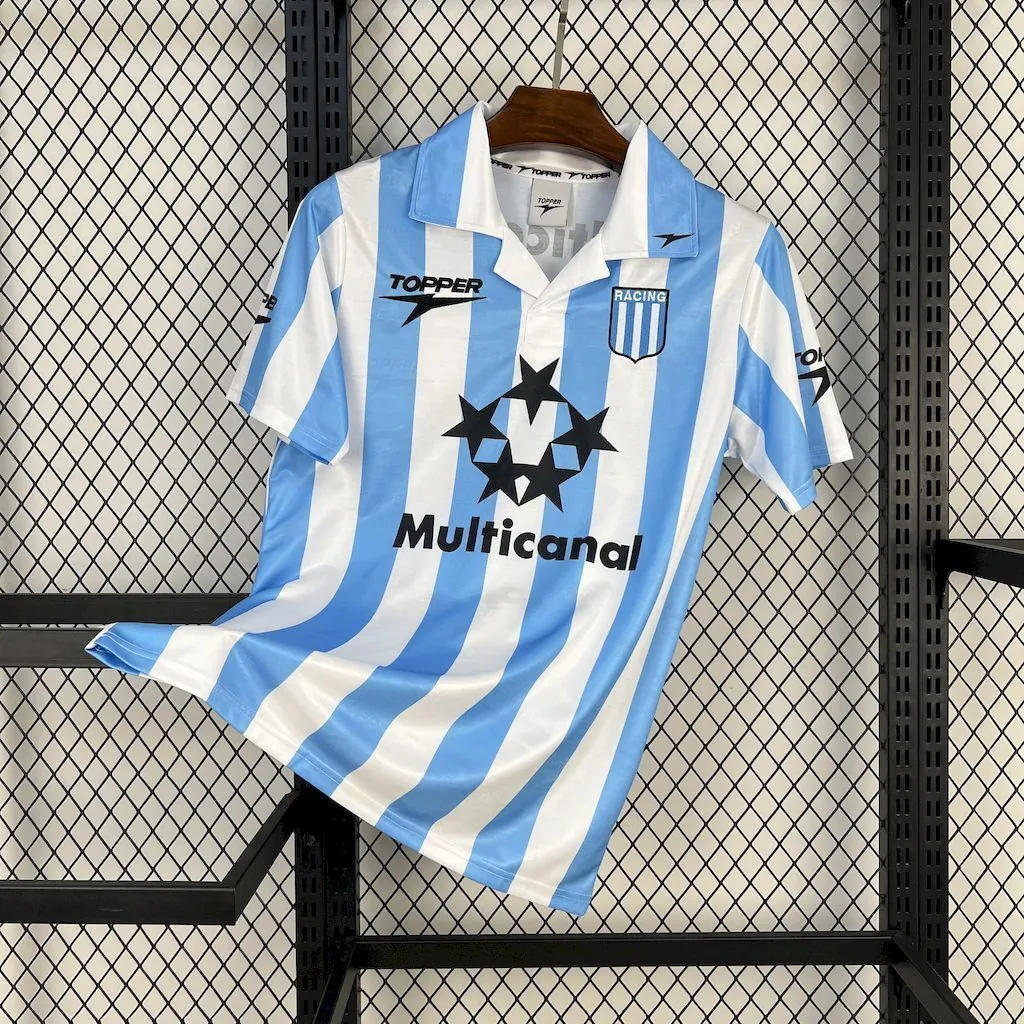 97-98 Racing Club de Avellaneda Home Kit Retro Soccer AAAAJersey Yupoo 6