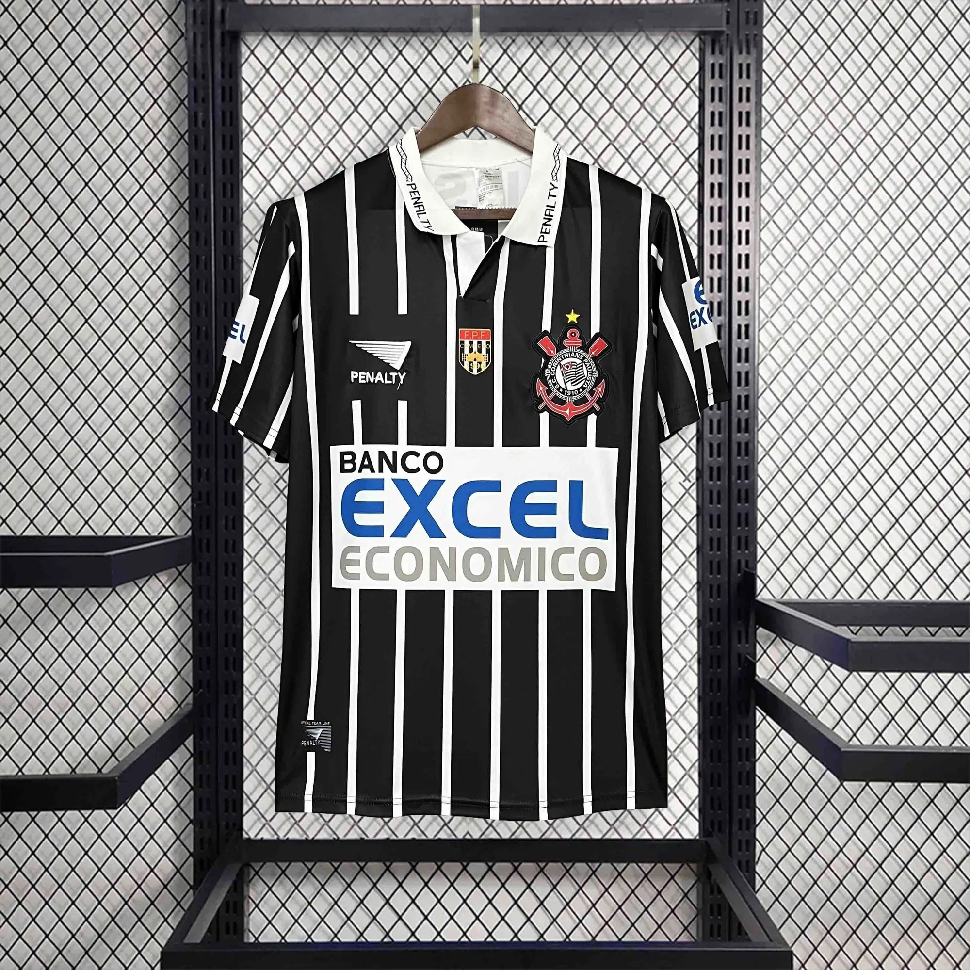 98-99 Corinthians Away Retro Kit Vintage Shirt AAAAJersey Supplier Yupoo 6