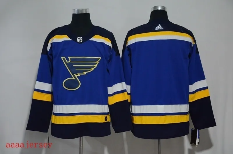 St. Louis Blues ice hockey jersey M-3XL 圣路易蓝调队冰球服 5