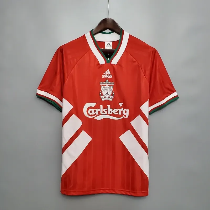 93-95 Retro Liverpool Soccer Jersey Home S-2XL 2