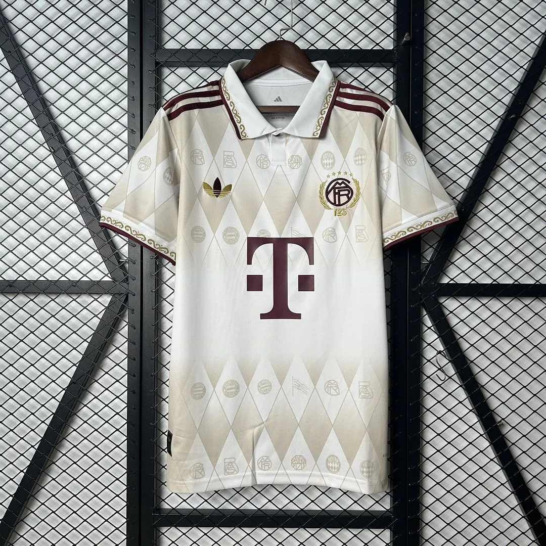 24-25 Bayern Munich 125th Anniversary Special Edition Shirt Football Uniform AAAAJersey Wholesa 8