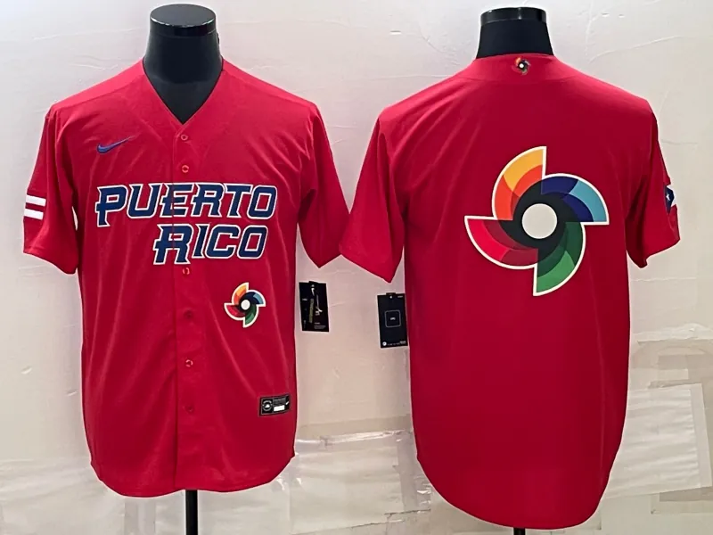 Puerto Rico 2023 World Cup Baseball Jerseys 20