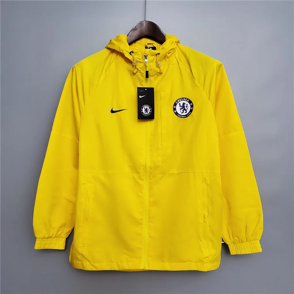 20-21 Chelsea yellow windbreaker 8
