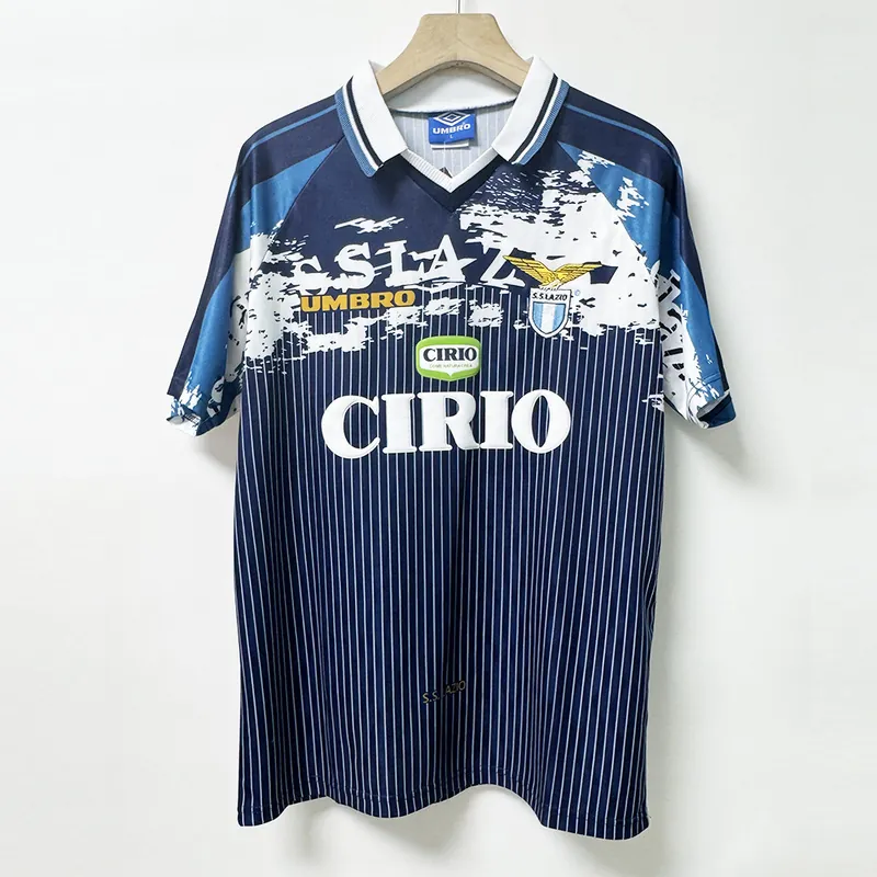 96-97 Lazio Away Retro Kit Vintage T-Shirt AAAAJersey Supplier Yupoo 5