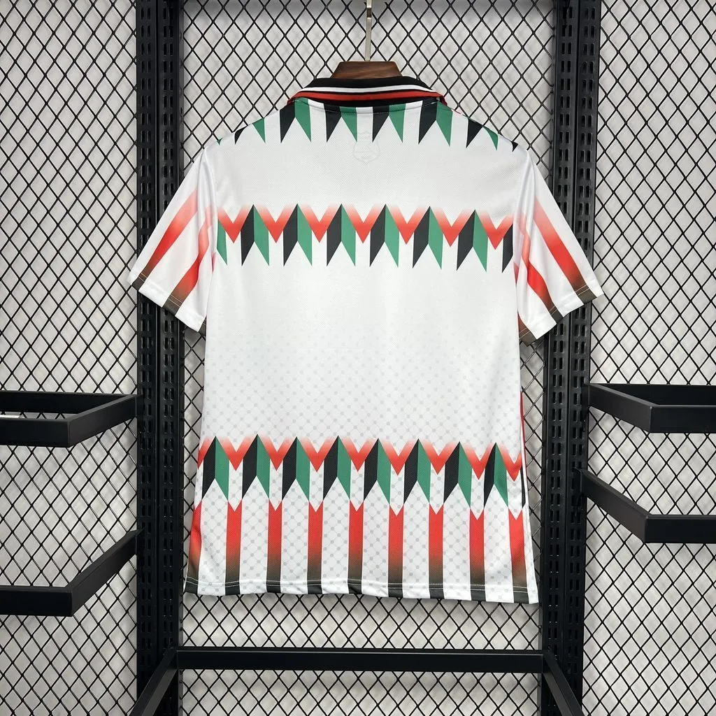 2024 CD Palestina x Hypepeace White Kit Soccer Uniforms Football AAAAJersey Yupoo 2