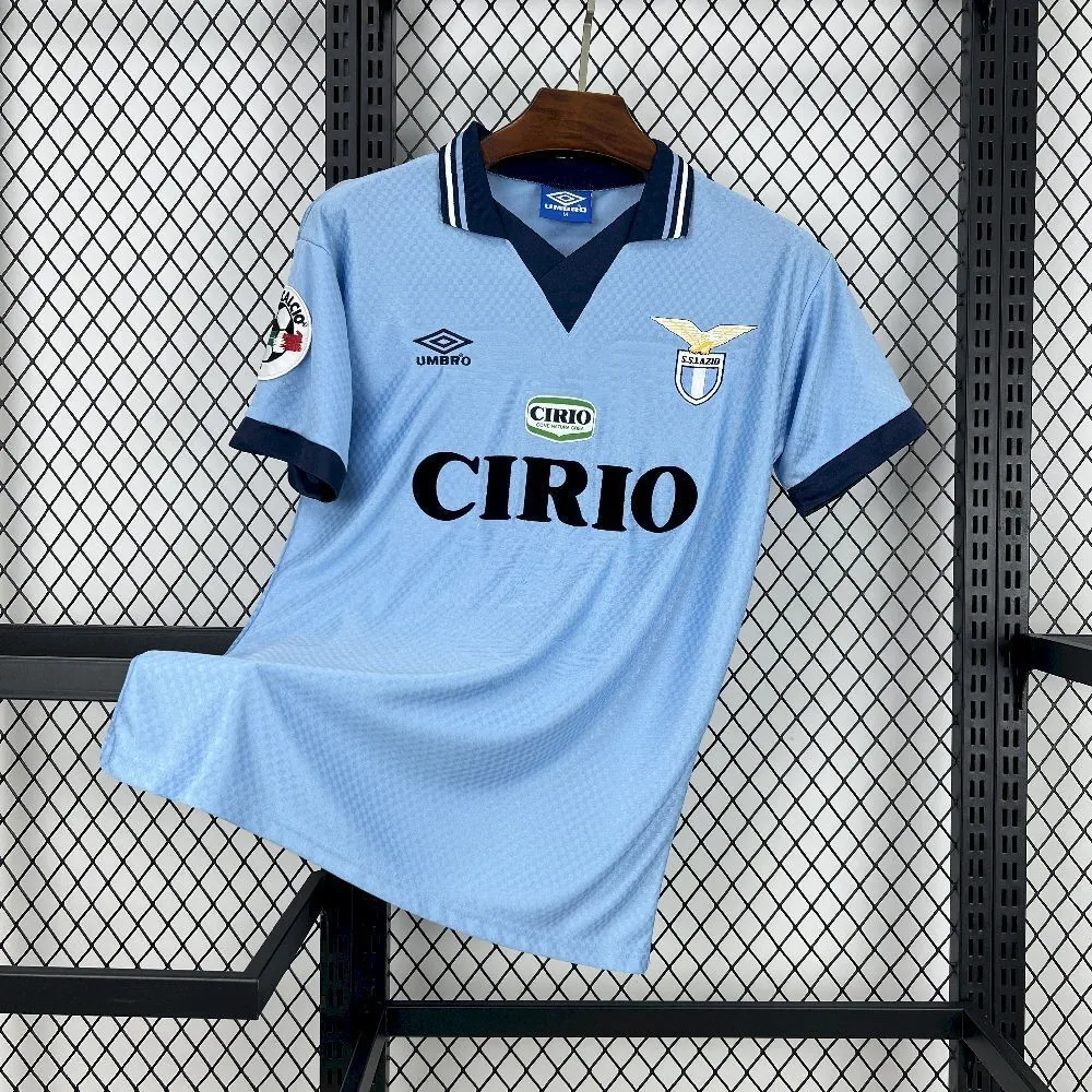 96-97 Lazio Home Retro Kit Vintage Shirt AAAAJersey Supply Yupoo 7