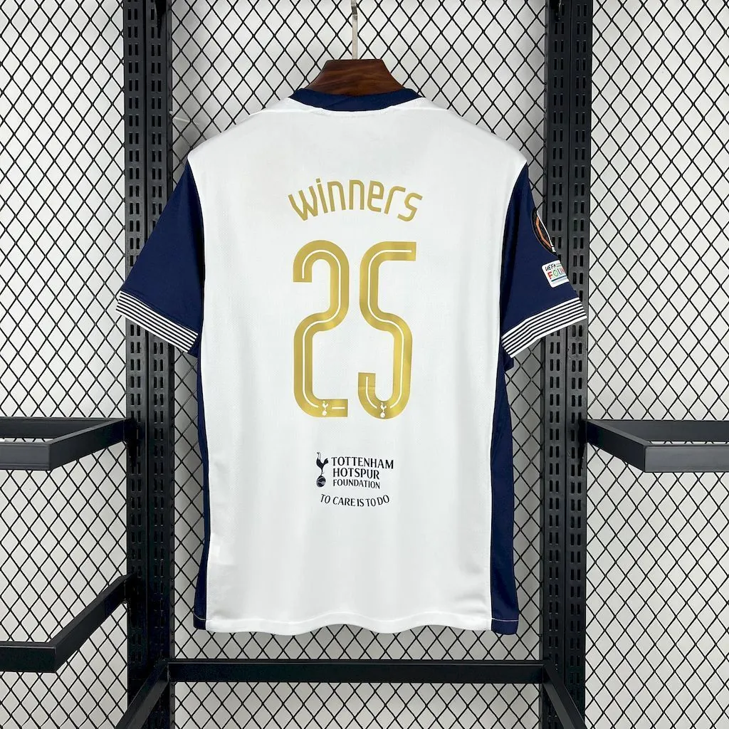 24-25 Tottenham Home Europa League Winners Kit Football T-Shirt Soccer AAAAJersey Yupoo 2