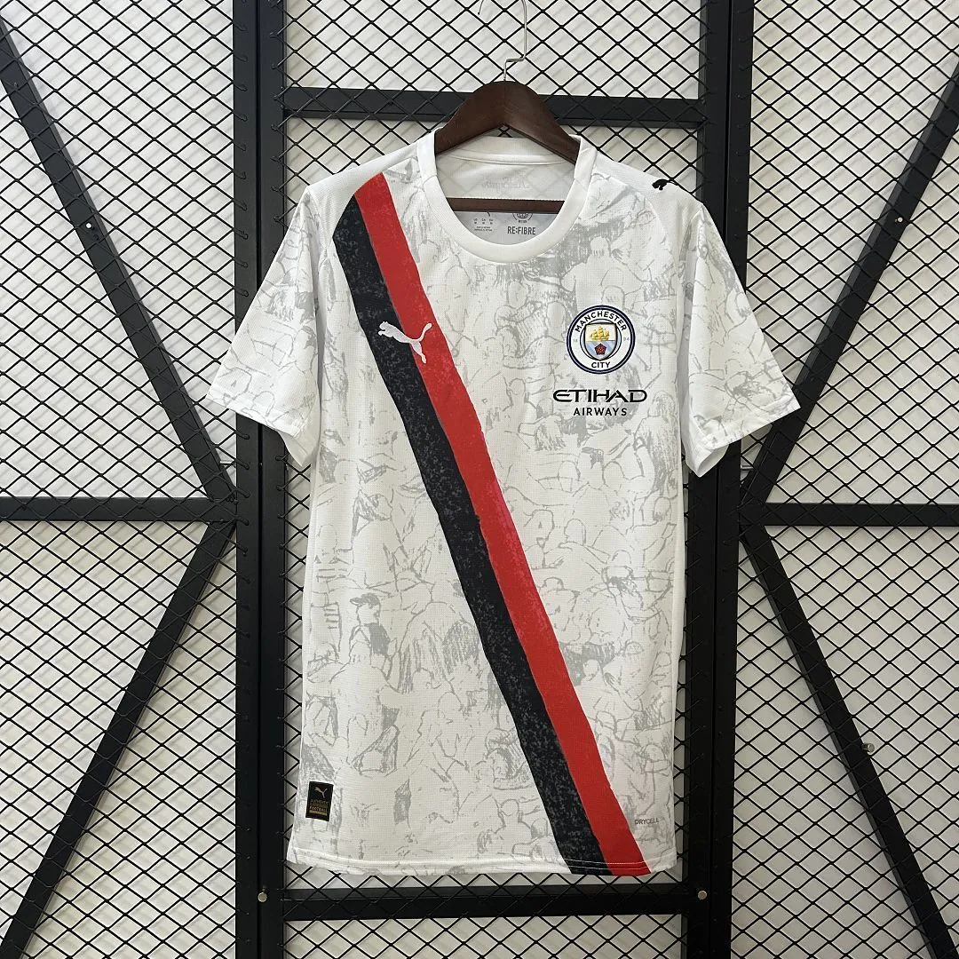 25-26 Manchester City Away Kit Soccer T-Shirt AAAAJersey Dropship Yupoo 1
