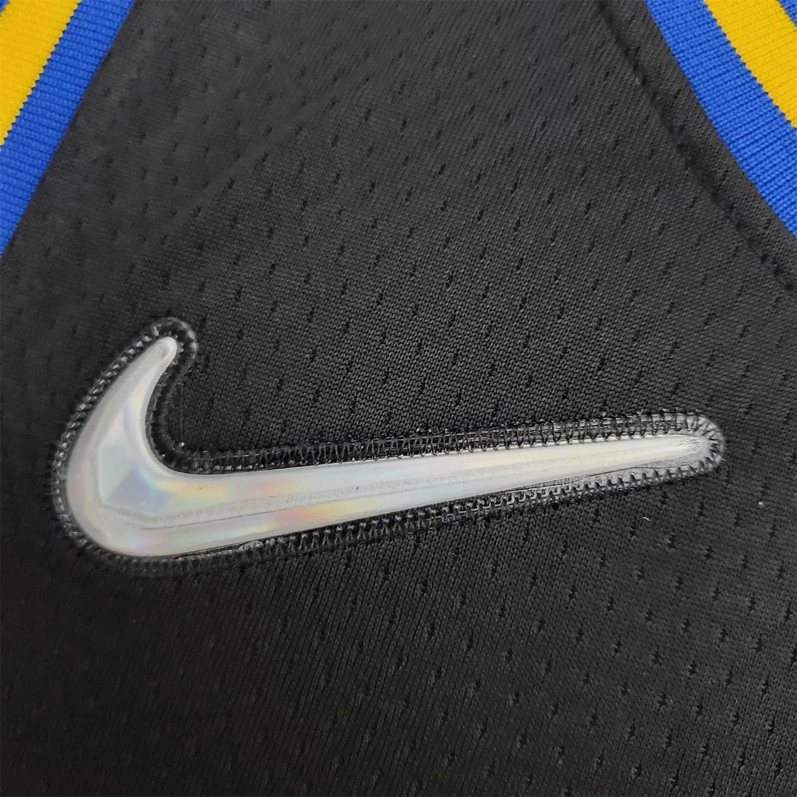 2022 75th Anniversary Golden State Warriors Curry #30 Mexico Edition Black NBA Jersey 4