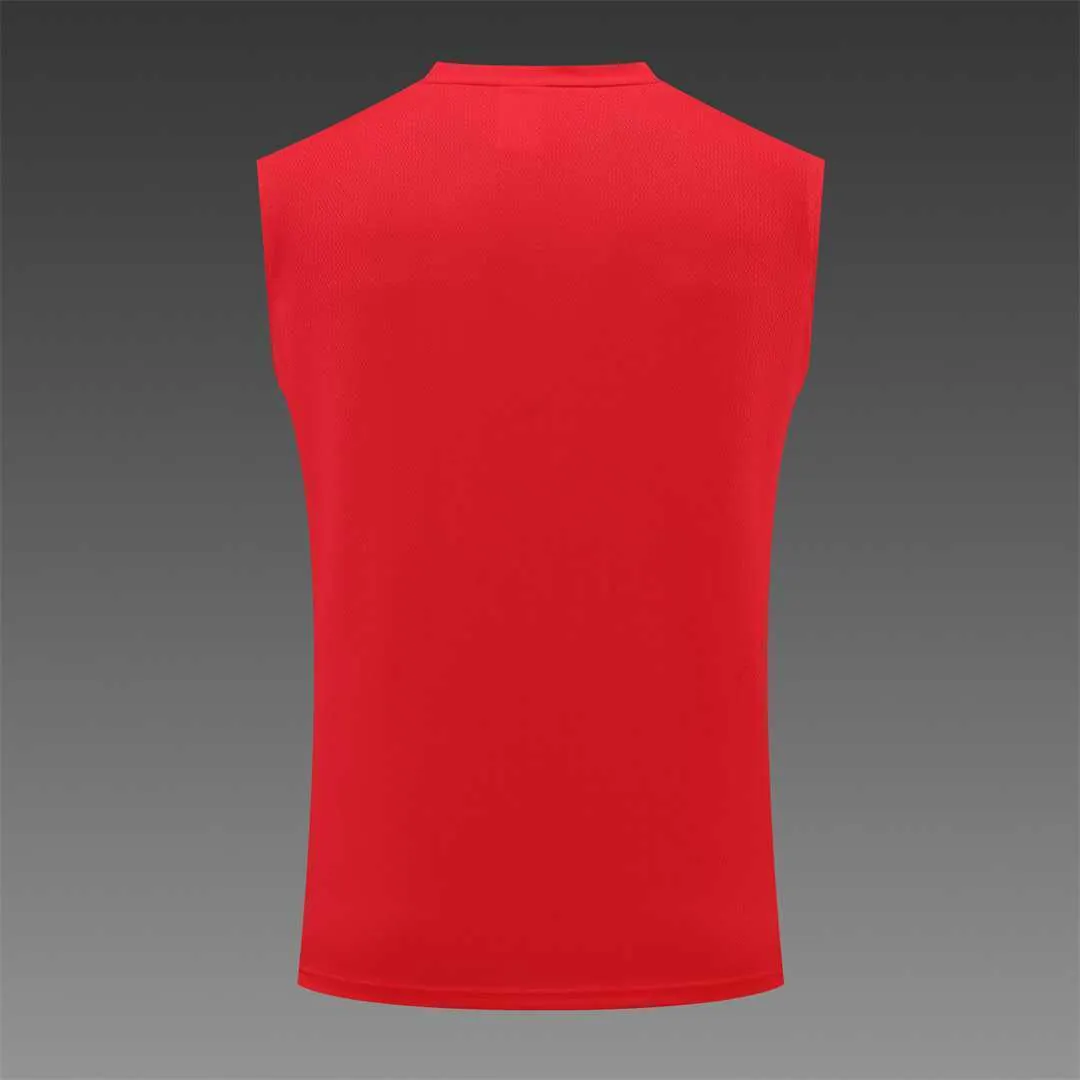 22-23 Bayern vest training suit kit red 4