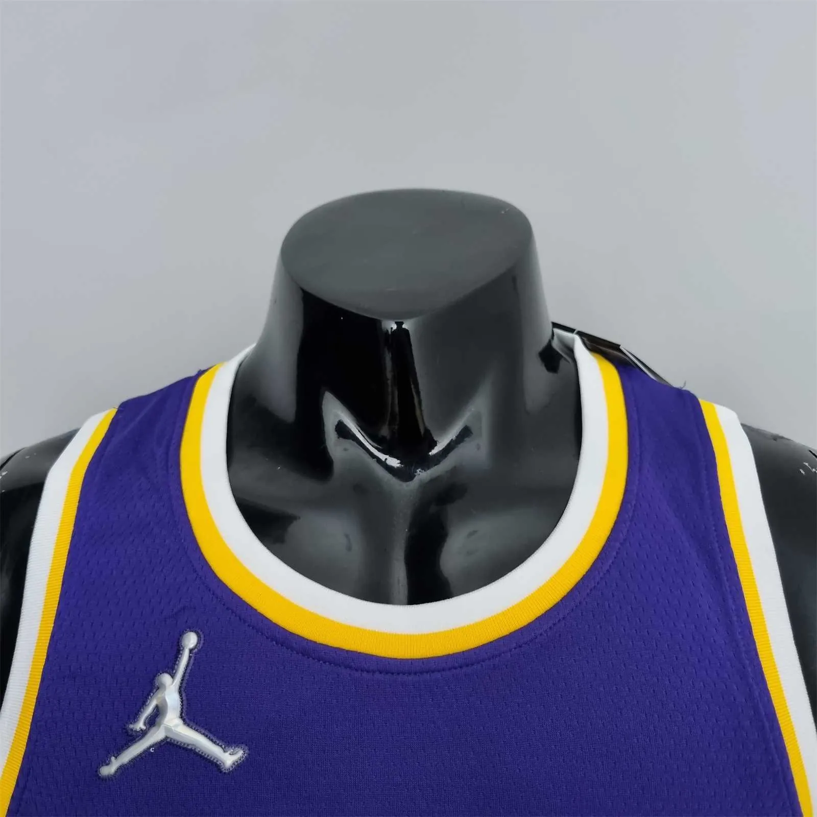 75th Anniversary Rondo #4 Los Angeles Lakers Jordan Purple NBA Jersey 8