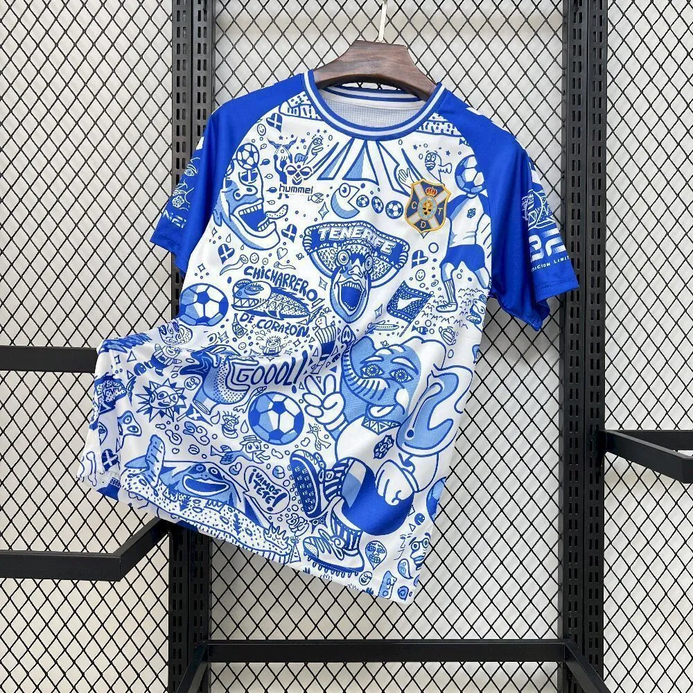 25-26 Tenerife Special Edition Football T-Shirt Sport AAAAJersey Supply Yupoo 6