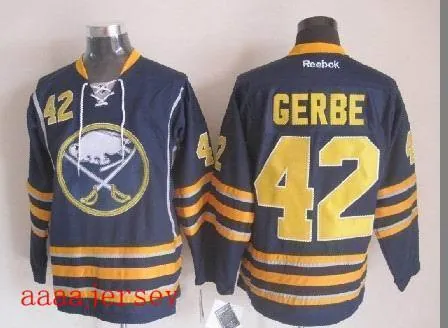 Buffalo Sabres retro ice hockey jersey M-3XL 水牛城军刀队复古冰球服 2