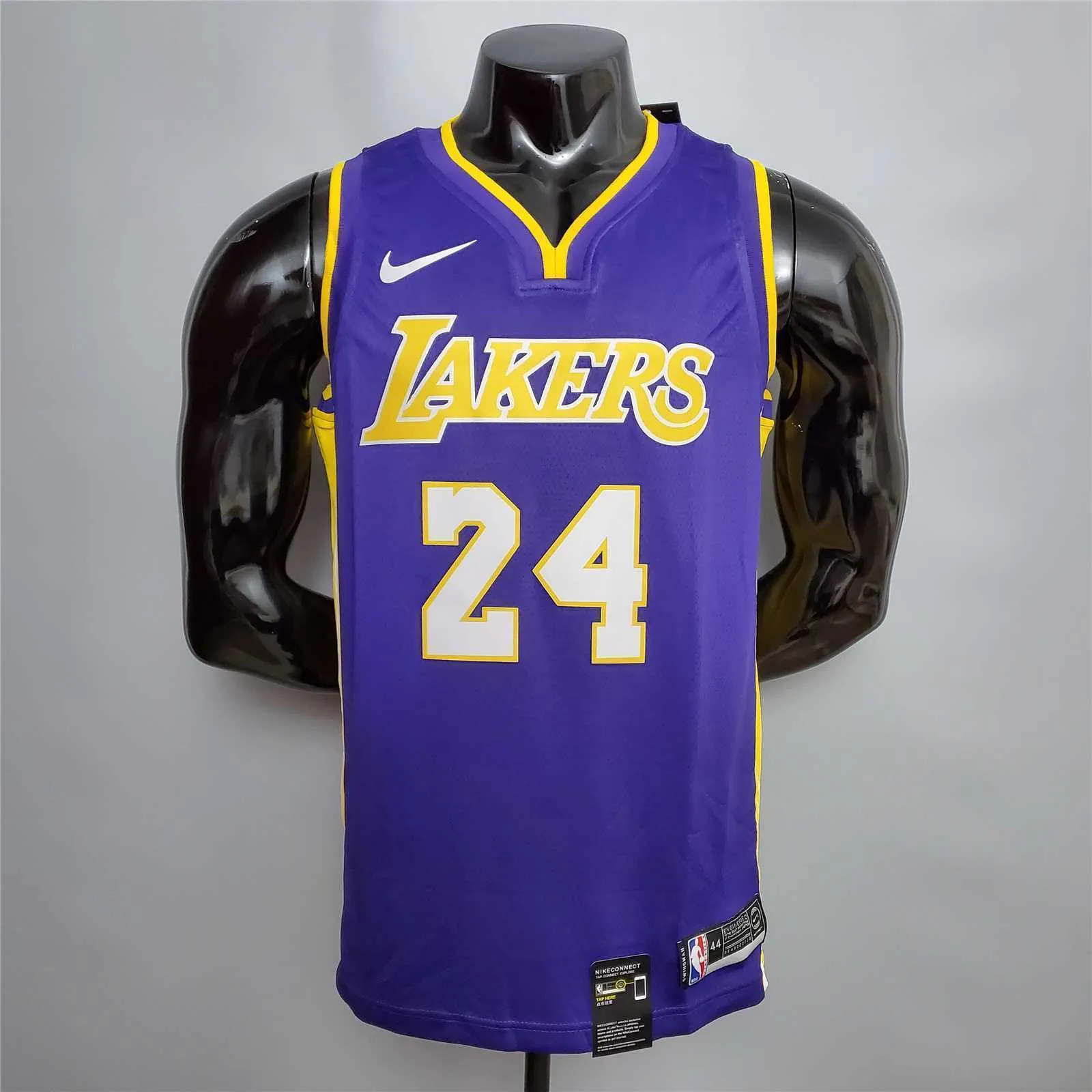 Bryant #24 Lakers purple yellow 8