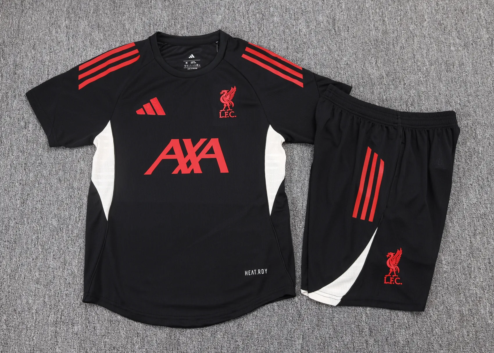 25-26 Liverpool Black Training Player Version Kits Football Tracksuits 1