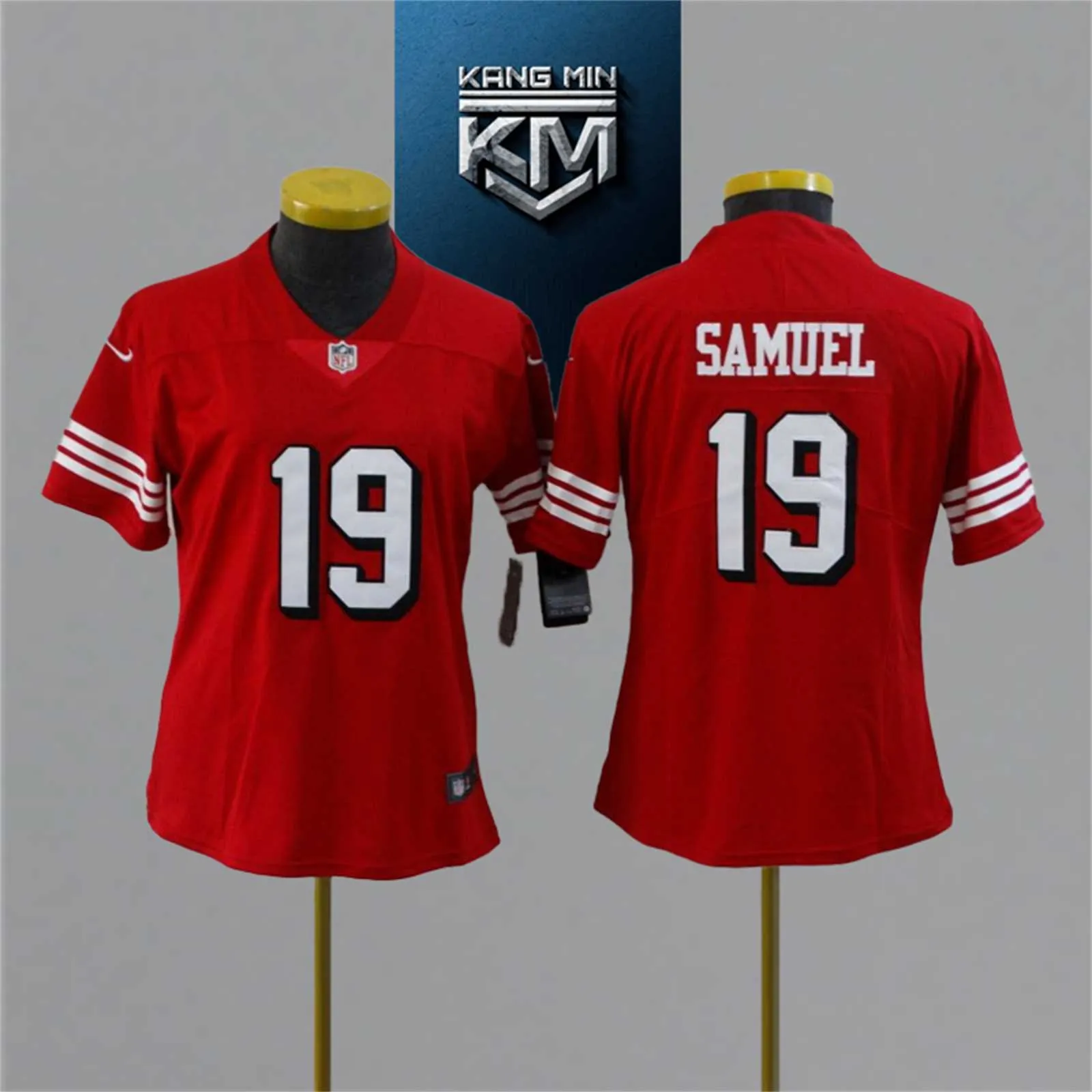 2021 49ers NFL woman Jersey 4