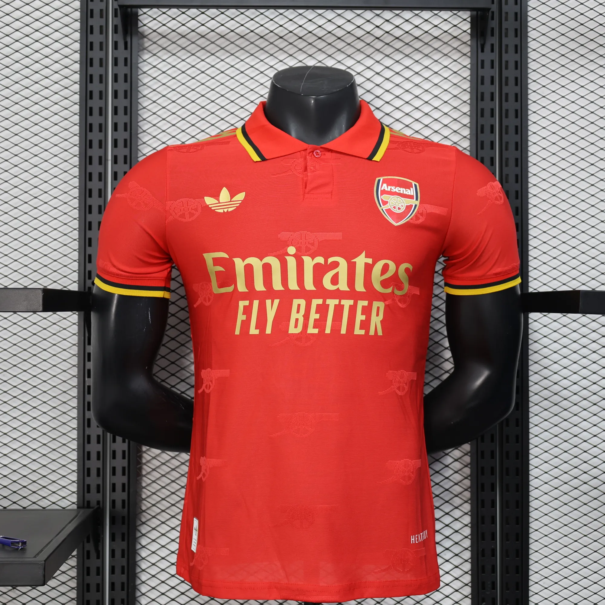 25-26 Arsenal Red Special Edition Kit Player Version Polo Sino Shirt AAAAJersey Supply Yupoo 8