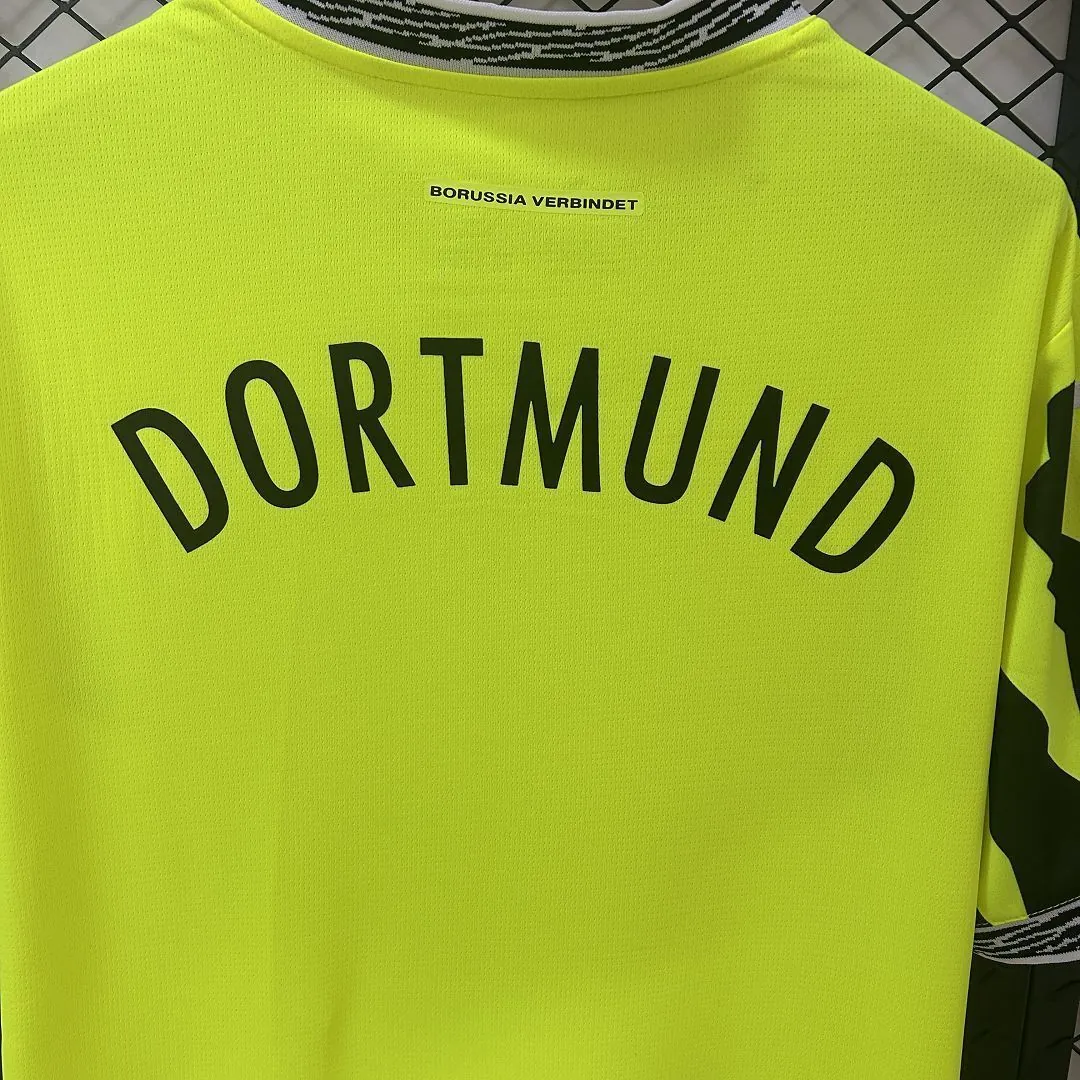 24-25 Dortmund Anniversary Culture Special Edition Green Soccer T-Shirt AAAAJersey Dropship Yup 3