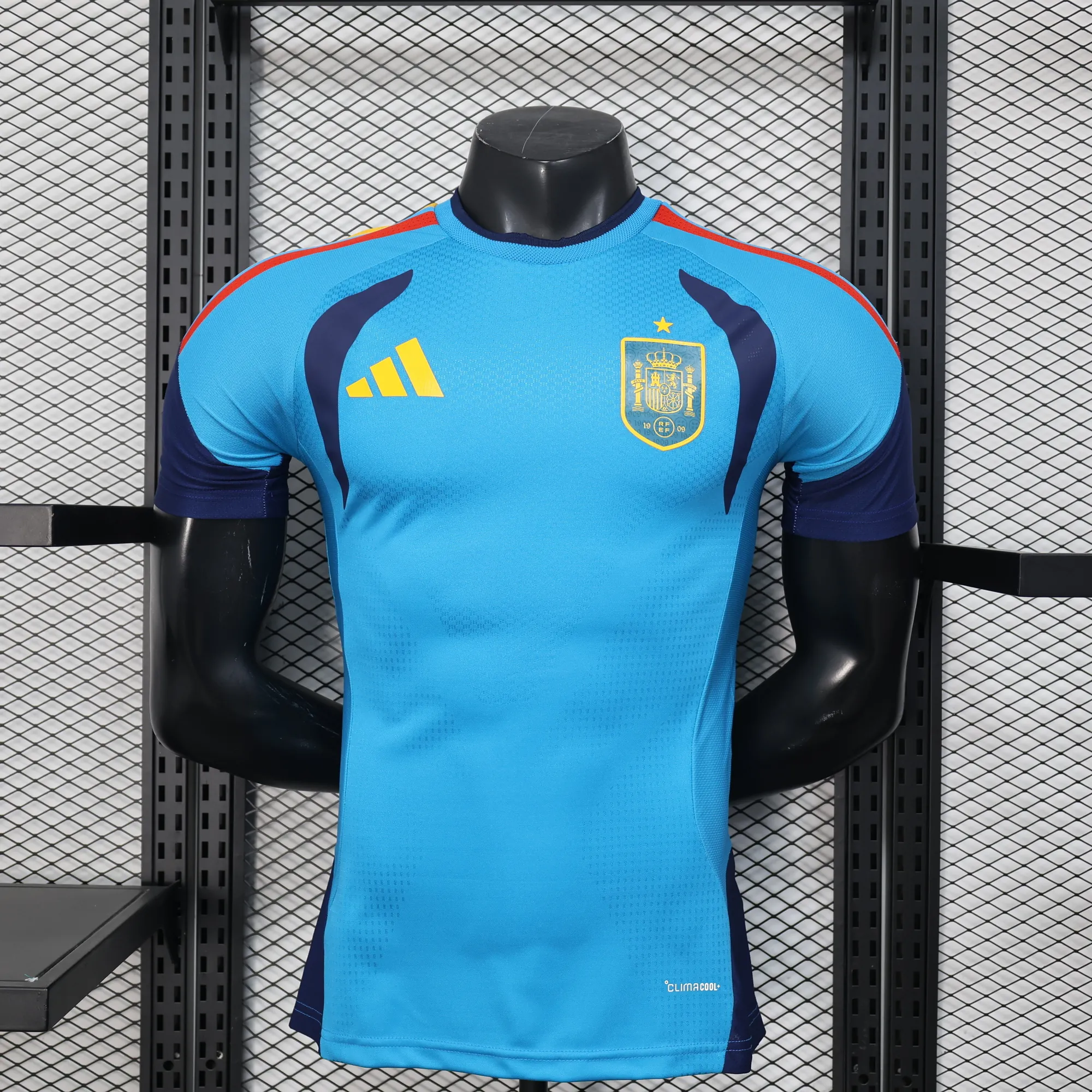 2026 Spain Training Uniform Player Version Football T-Shirt AAAAJerseys Supply Yupoo 5