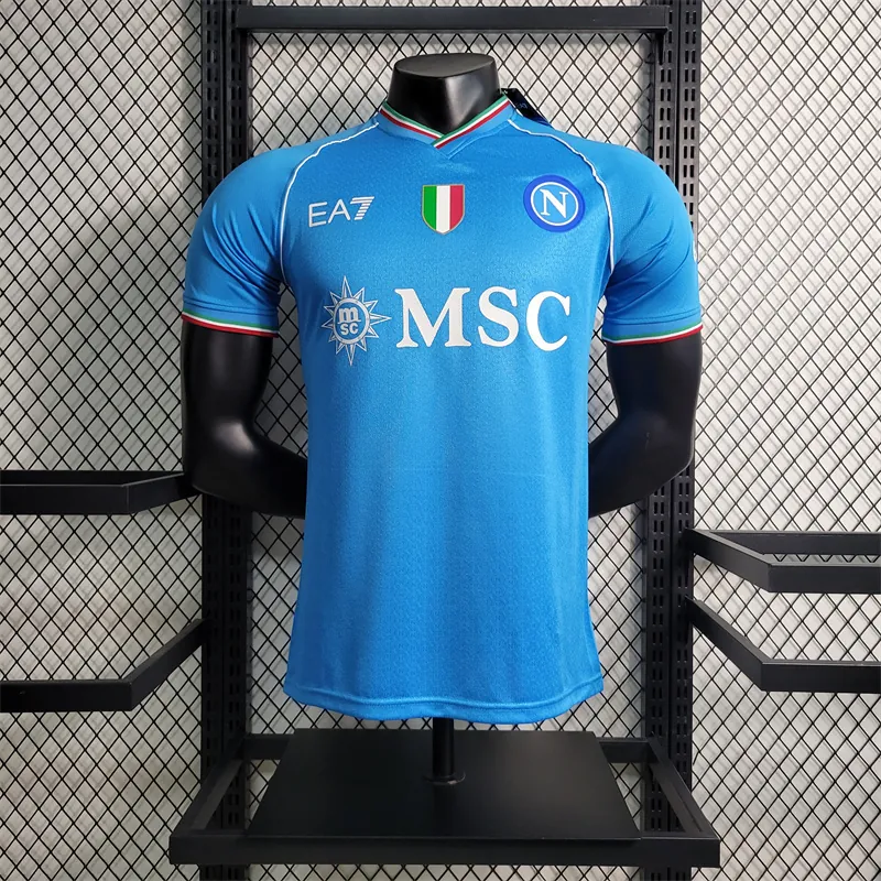 23-24 Players Napoli Home Size S-XXL Soccer Jersey 9