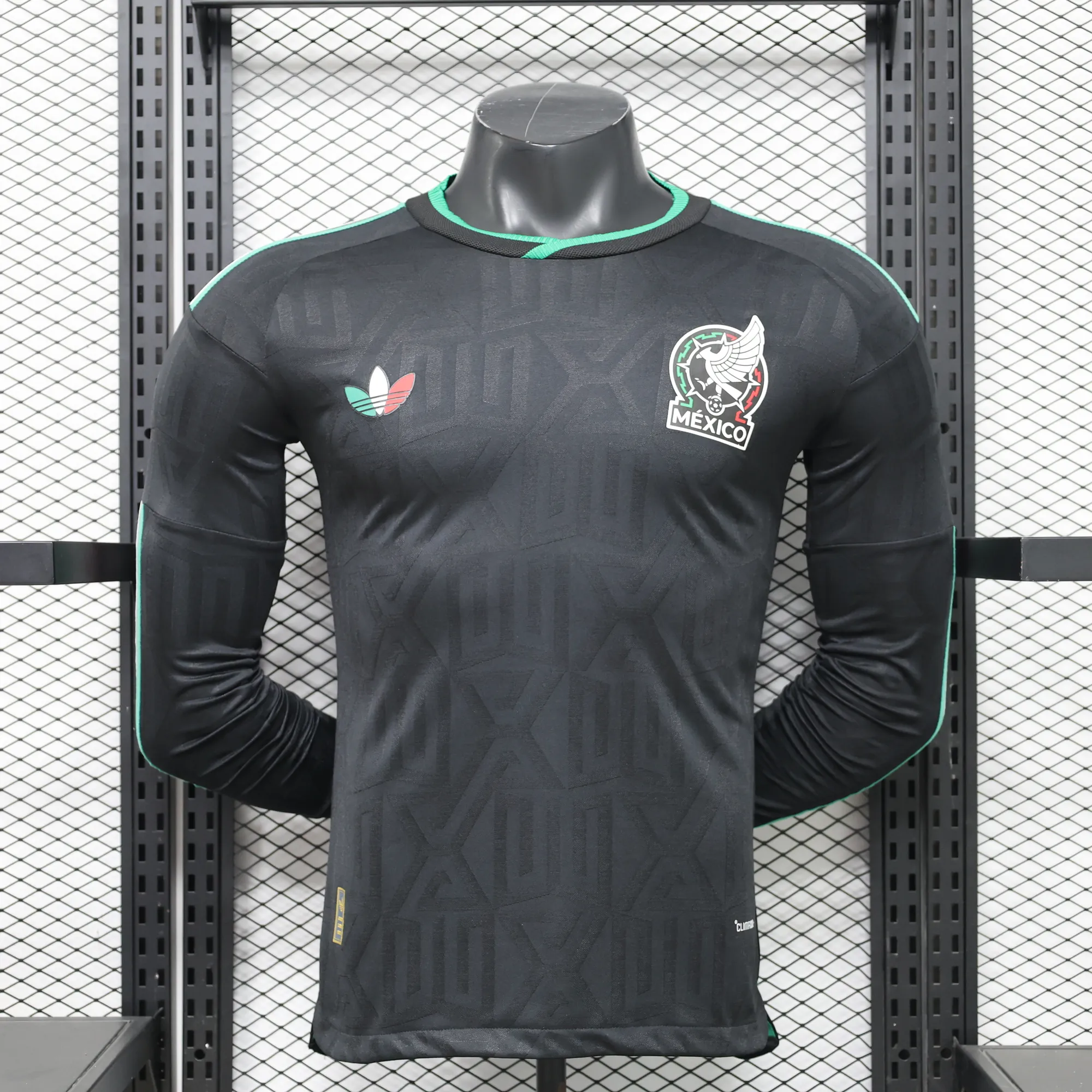 2026 World Cup Mexico Mens Third Kit Football Player Version Long Shirt AAAAJersey Dropship Yupoo 9 6