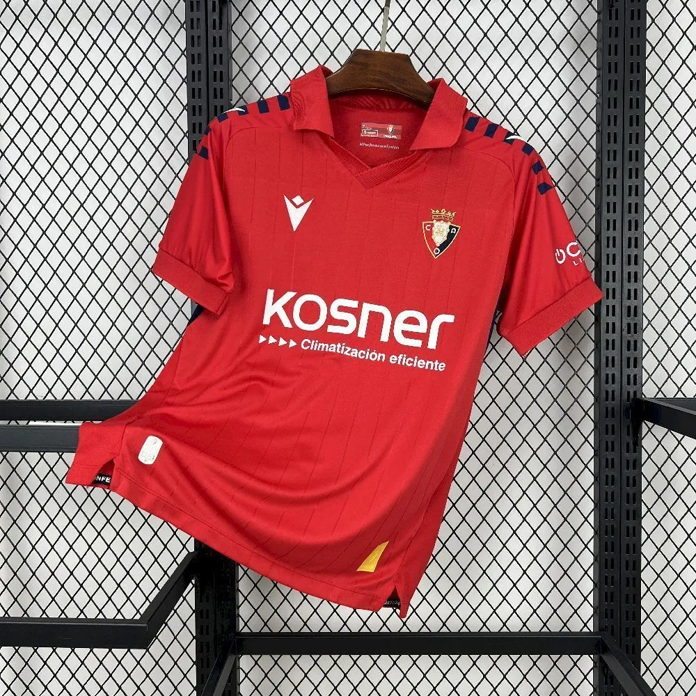 25-26 Osasuna Home Kit Football Apparels Sport AAAAJersey Supplier Yupoo 6